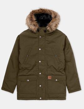 Cazadora Carhartt TRAPPER PARKA - Cypress black