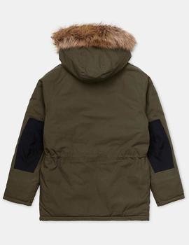 Cazadora Carhartt TRAPPER PARKA - Cypress black