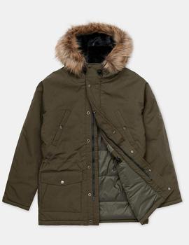 Cazadora Carhartt TRAPPER PARKA - Cypress black