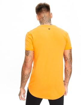 Camiseta Eleven TOPAZ MUSCLE FIT - Orange / Black