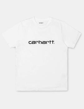 Camiseta Carhartt SCRIPT - Blanco/Negro