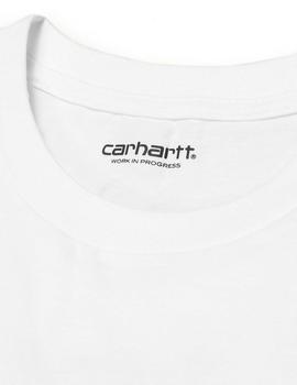 Camiseta Carhartt SCRIPT - Blanco/Negro