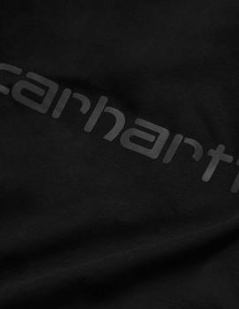Camiseta Carhartt SCRIPT - Negro/Reflectante Negro