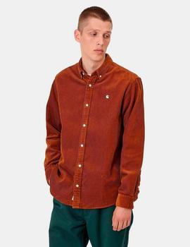 Camisa Carhartt MADISON CORD LS - Brandy