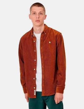 Camisa Carhartt MADISON CORD LS - Brandy