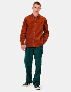 Camisa Carhartt MADISON CORD LS - Brandy