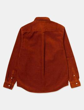 Camisa Carhartt MADISON CORD LS - Brandy