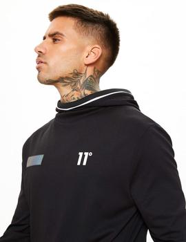 Sudadera Capucha Eleven EON BLOCK - Black