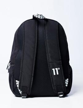 Mochila Eleven PRINTED FRONT - Negro