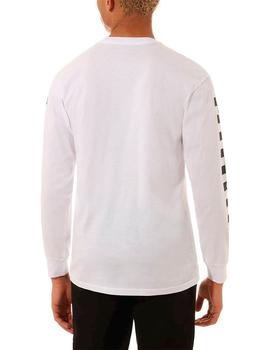 Camiseta Vans EASY BOX CHECKER - WHITE BLACK