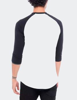 Camiseta Vans OTW RAGLAN - Blanco/Negro