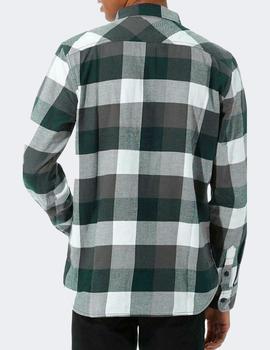 Camisa BOX FLANNEL - Verde/Azul