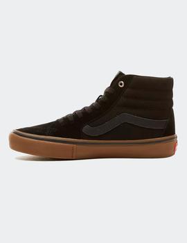 Zapatillas Vans SK8-HI PRO - Negro/Caramelo