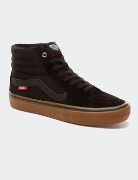 Zapatillas Vans SK8-HI PRO - Negro/Caramelo