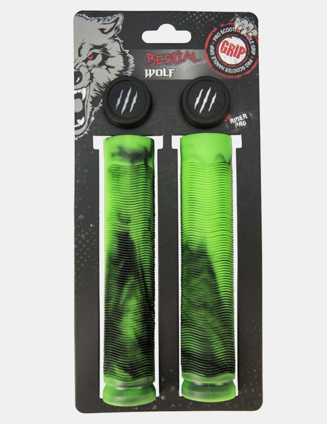 Manguitos Scooter BESTIAL MIX 155MM - Negro Verde
