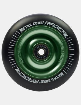Rueda Metal Core RADICAL 110MM - Negro Verde