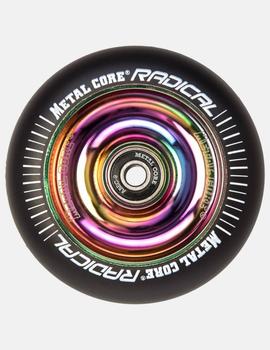 Rueda Metal Core RADICAL 100MM - Negro Rainbow