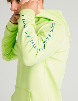 Sudadera ILLUSIVE LONDON LOGO - Lime