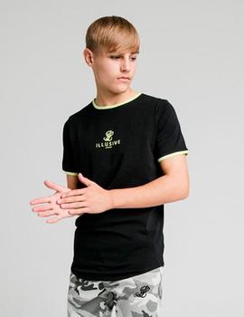 Camiseta ILLUSIVE LONDON LOGO - Black