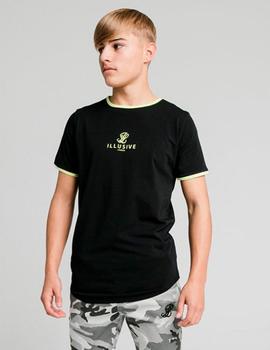 Camiseta ILLUSIVE LONDON LOGO - Black