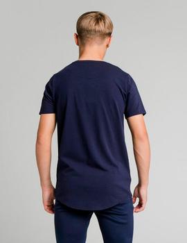 Camiseta ILLUSIVE LONDON SIDE TAPE - Navy