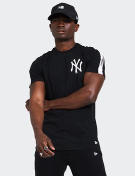 Camiseta New era TAPING NY YANKEES - Negro