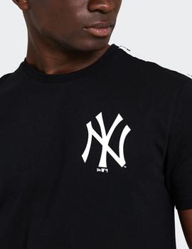 Camiseta New era TAPING NY YANKEES - Negro