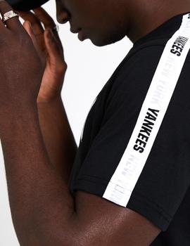 Camiseta New era TAPING NY YANKEES - Negro