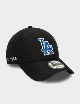 Gorra New era 940 HOOK LOS ANGELES DODGERS - Negro