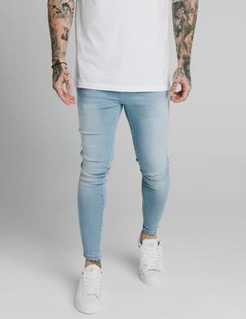 Pantalón SikSilk SKINNY DENIM - Light blue