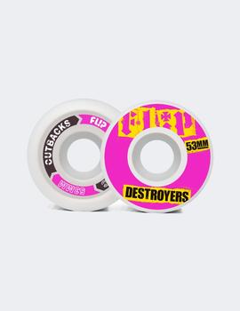 Ruedas Flip CUTBACK DESTROYERS 53mm 99a Pink