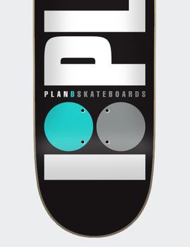 Tabla Skate PlanB Team OG Teal 7.75'x31.625' (LIJA GRATIS)