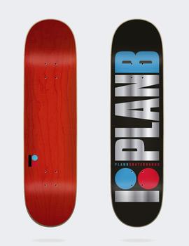 Tabla Skate PlanB Team OG Foil 8.25'x32.125' (LIJA GRATIS)