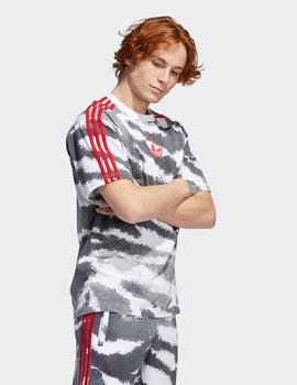 Camiseta Adidas ZEBRA AOP - Blanco