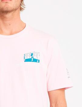 Camiseta Volcom JULIEN DUPONT FA - Snow Pink