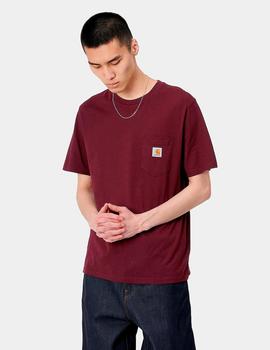 Camiseta Carhartt POCKET - Granate