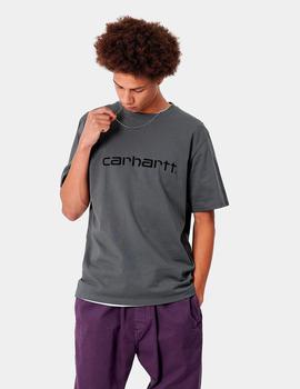 Camiseta Carhartt SCRIPT - Husky/Black