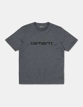 Camiseta Carhartt SCRIPT - Husky/Black