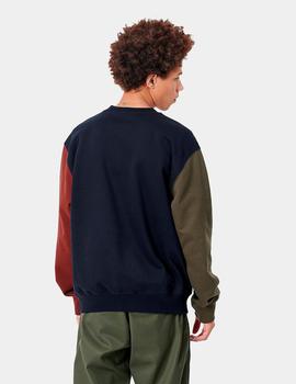 Sudadera CARHARTT TRICOL - Azul Marino