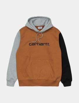 Sudadera Capucha CARHARTT TRICOL - Hamilton Brown
