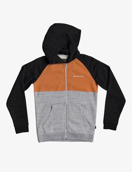 Sudadera Quiksilver (JUNIOR) EASY DAY Z SCREEN - Gris/Marino