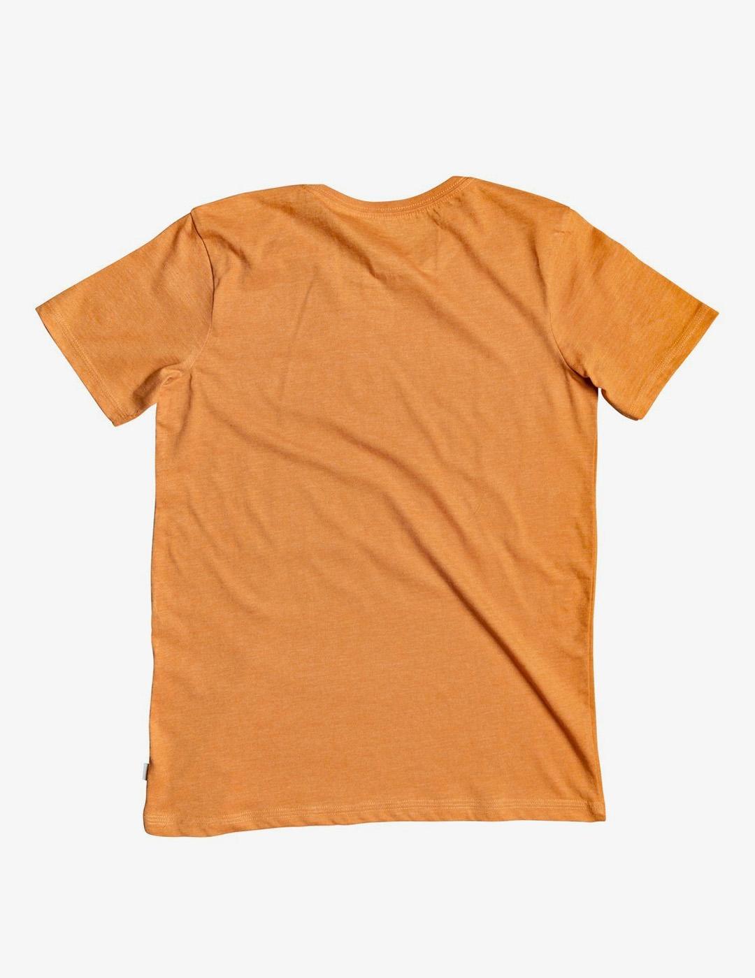 Camiseta Quiksilver (JUNIOR) LIKE WATER - Apricot