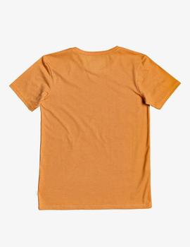 Camiseta Quiksilver (JUNIOR) MOTOR EMPTI  - Apricot