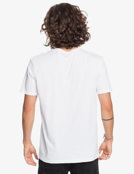 Camiseta Quiksilver SLAB POCKET - Blanco