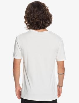 Camiseta Quiksilver MISTERY LIGHT - Blanco