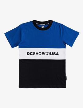 Camiseta DC Shoes (JUNIOR) GLENFERRIE 3 - Azul/Blanco/Marin