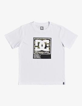 Camiseta DC Shoes (JUNIOR) ARAKANA - Blanco/Camo