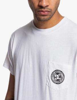 Camiseta DC Shoes BASIC POCKET - Blanco