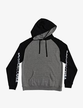 Sudadera Capucha DC Shoes SK8 RAGLAN - Gris vigoré