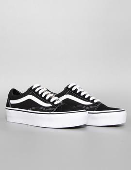 Zapatillas Old Skool Platform - Black/White